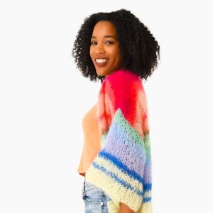 Maiami Mohair colorful sweater